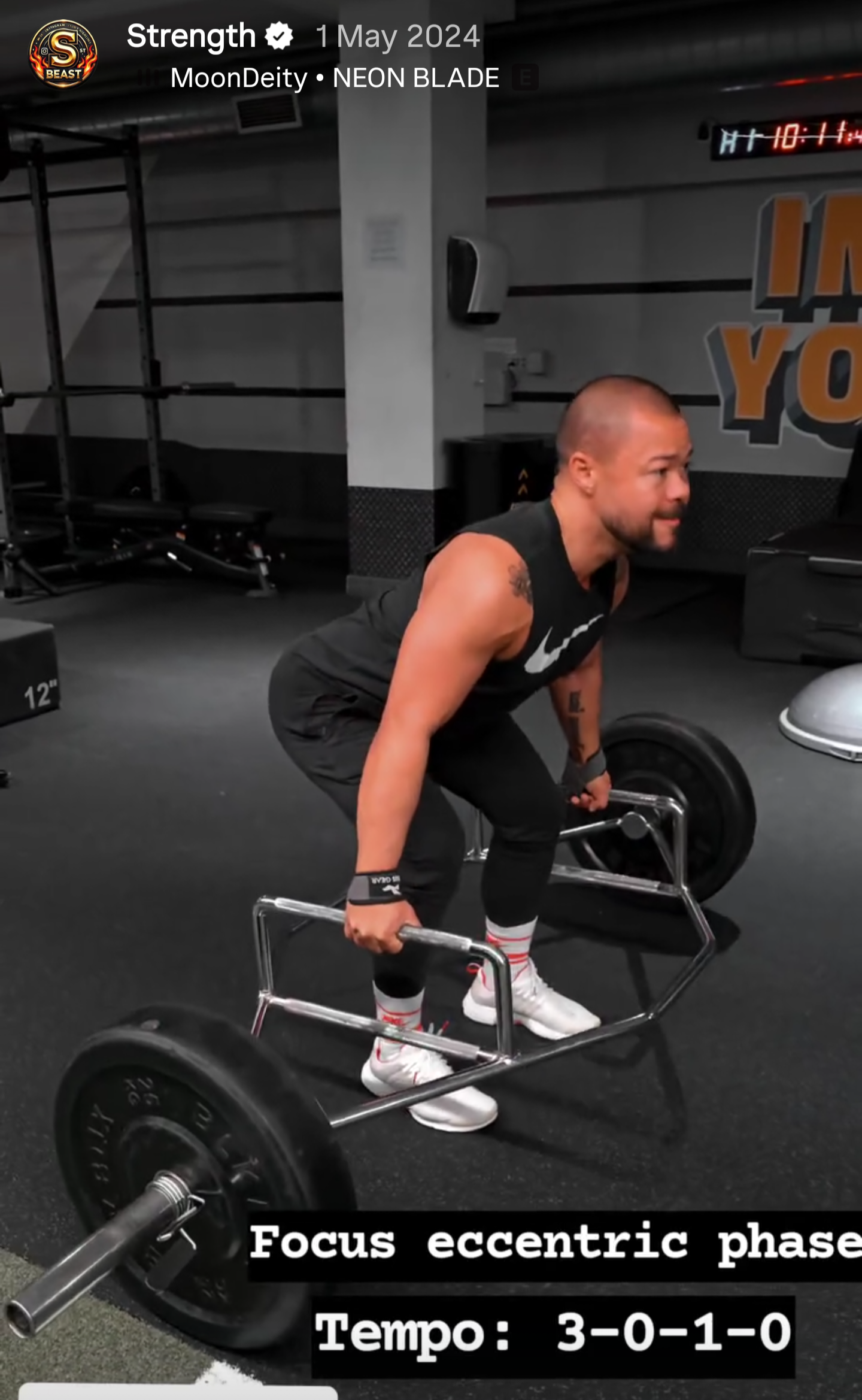 Instagram carousel highlighting a Garcia Builder client transformation